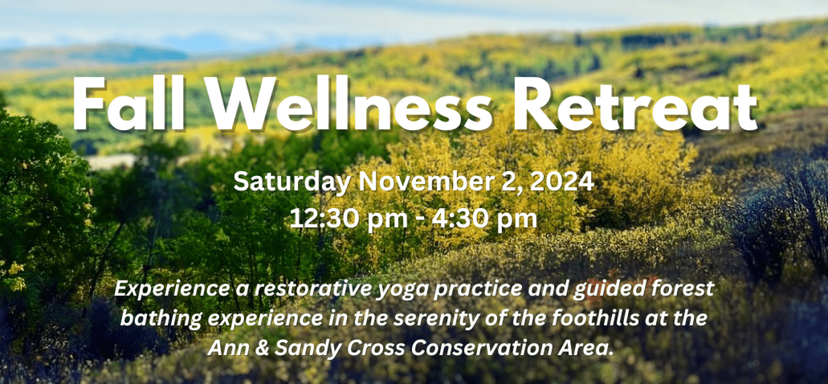 Fall Wellness Retreat